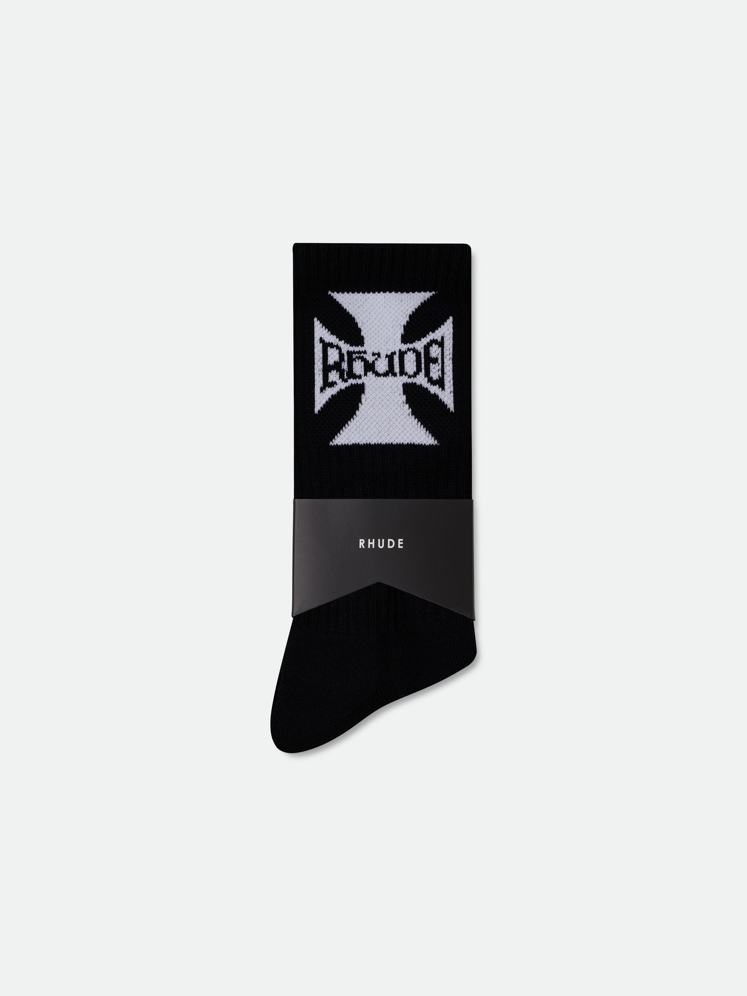RHUDE BOYS LOGO SOCK