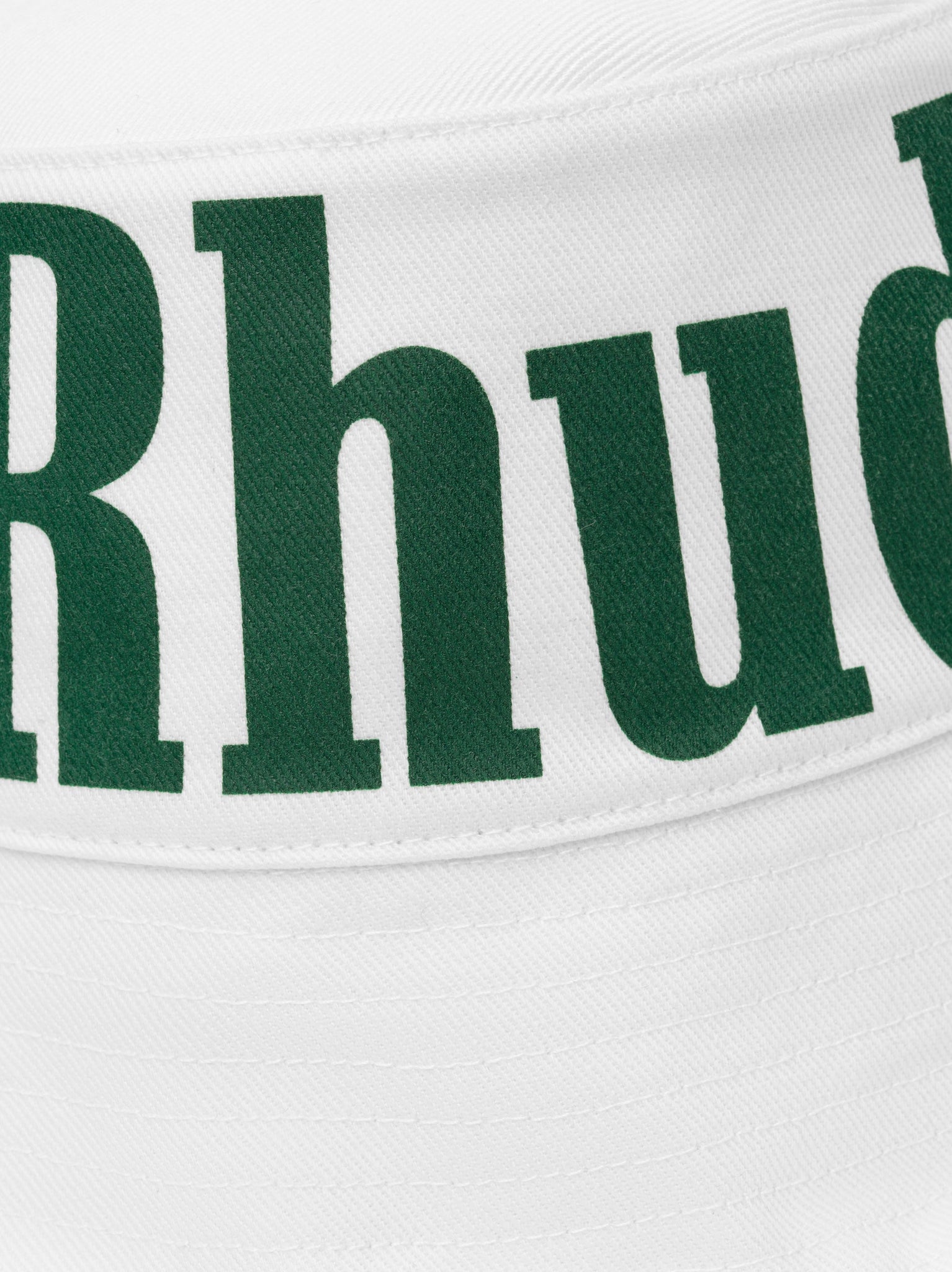 OVERSIZED LOGO BUCKET HAT