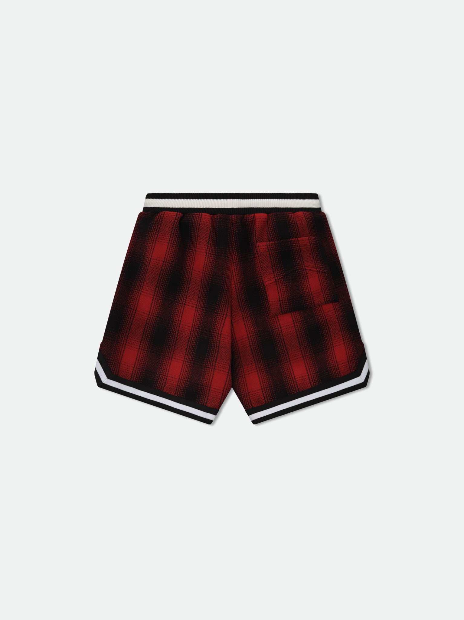 FLANNEL RHUDE COLLEGIATE COURT LOGO SHORT